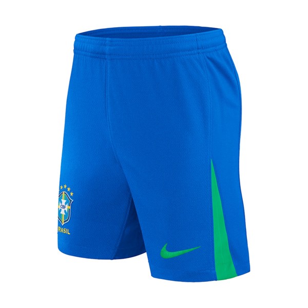 Pantalones Brasil Replica Primera Ropa 2024